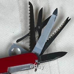 Vintage Swiss Army Knife Wenger Highlander Medical Officer Gary A Dunlap 91 mm