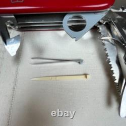 Vintage Swiss Army Knife Wenger Highlander Medical Officer Gary A Dunlap 91 mm