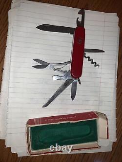 Vintage Swiss Army knife woodsman Victorinox