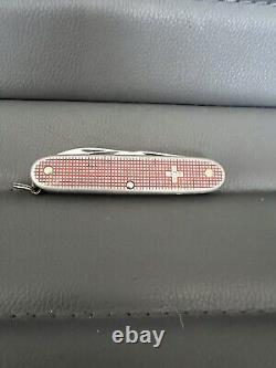 Vintage Swiss Victorinox Pioneer'76-'85 Red Alox Swiss Knife old cross