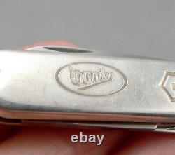 Vintage TIFFANY & CO Sterling Silver 18K Gold Swiss Army Folding Pocket Knife