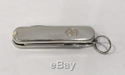 Vintage Tiffany & Co. 18K & Sterling Silver 750 & 925 Swiss Army Pocket Knife