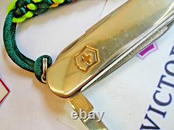 Vintage Tiffany Co Sterling Silver 750 18k Pocket Classic Knife Swiss Victorinox