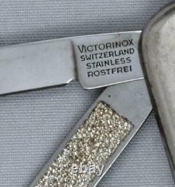 Vintage Tiffany & Co Swiss Army Knife Victorinox Sterling Silver 18K 925 750 box