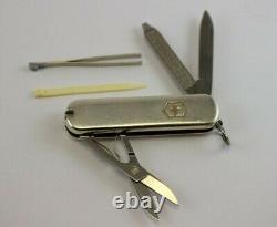 Vintage Tiffany & Co Swiss Army Knife-Victorinox-Sterling Silver 925 750 18k JDM