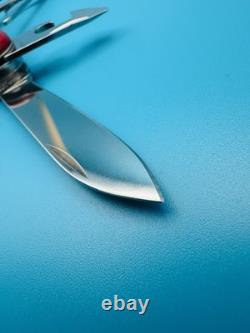 Vintage VICTORINOX CLIMBER GOLD INLAY Swiss Army Knife Multi Tool 91mm RED