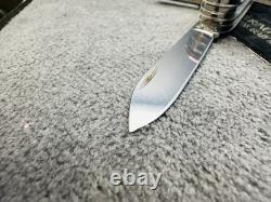 Vintage VICTORINOX Craftsman ROSTFREI Swiss Army Knife Multi Tool 91mm RED