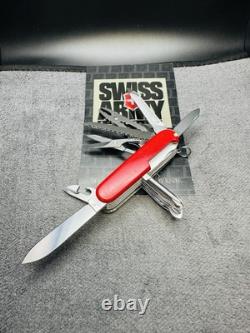 Vintage VICTORINOX Craftsman ROSTFREI Swiss Army Knife Multi Tool 91mm RED