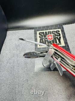 Vintage VICTORINOX Craftsman ROSTFREI Swiss Army Knife Multi Tool 91mm RED