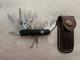 Vintage VICTORINOX OFFICIER SUISSE ARMY ROSTFREI MULTI-TOOL WithLeather Case