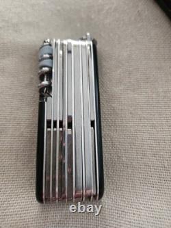 Vintage VICTORINOX OFFICIER SUISSE ARMY ROSTFREI MULTI-TOOL WithLeather Case