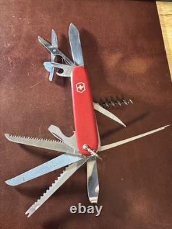 Vintage Victoria Victorinox Champion 91mm Long Nail File LNF Bail Excellent