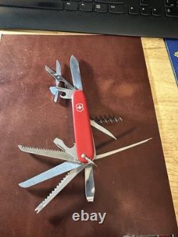 Vintage Victoria Victorinox Champion 91mm Long Nail File LNF Bail Excellent
