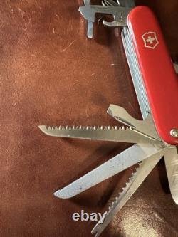 Vintage Victoria Victorinox Champion 91mm Long Nail File LNF Bail Excellent