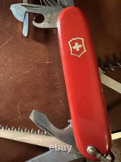 Vintage Victoria Victorinox Champion 91mm Long Nail File LNF Bail Excellent