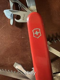 Vintage Victoria Victorinox Champion 91mm Long Nail File LNF Bail Excellent