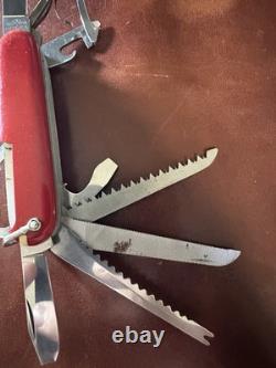 Vintage Victoria Victorinox Champion 91mm Long Nail File LNF Bail Excellent