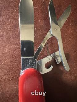 Vintage Victoria Victorinox Champion 91mm Long Nail File LNF Bail Excellent