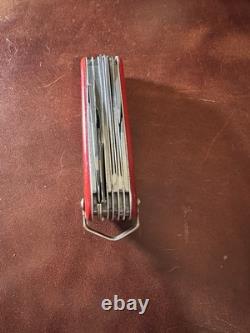 Vintage Victoria Victorinox Champion 91mm Long Nail File LNF Bail Excellent