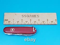 Vintage Victoria Victorinox Fisherman Swiss Army Knife Multi Tool! With Bail