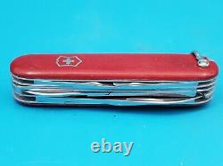 Vintage Victoria Victorinox Fisherman Swiss Army Knife Multi Tool! With Bail