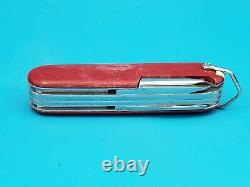 Vintage Victoria Victorinox Fisherman Swiss Army Knife Multi Tool! With Bail