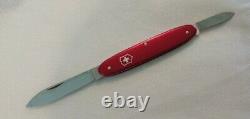 Vintage Victorinox Buddy Handy Boy Secretary Swiss Army Knife Red Alox Victoria