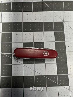 Vintage Victorinox Deluxe Climber Retired Swiss Army Knife With Mechanic Pilers