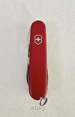 Vintage Victorinox Deluxe Climber Swiss Army Knife With Mechanic Pliers Rare