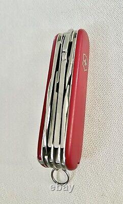 Vintage Victorinox Deluxe Climber Swiss Army Knife With Mechanic Pliers Rare