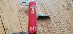 Vintage Victorinox Elinox Swiss Army Stainless Rostfrei Suisse Multi Tool Knife