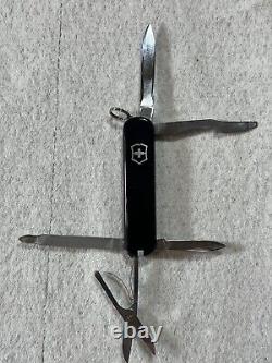 Vintage Victorinox Executive 74mm Swiss Army Knife Retired Black