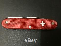 Vintage Victorinox First Mate Red Alox Swiss Army Knife Marlin Spike Rostfrei