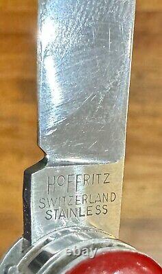 Vintage Victorinox Fisherman 1952-57 Victoria Hoffritz Swiss Army Knife