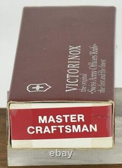 Vintage Victorinox Master Craftsman The Original Swiss Army Officers' Knife 1984