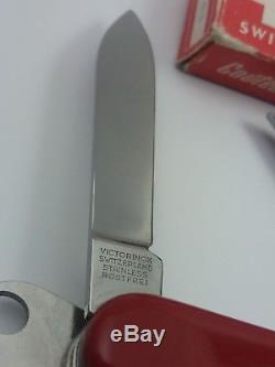 Vintage Victorinox Motorist Elinox St. Christopher SAK (8134ma) Swiss Army Knife