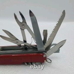 Vintage Victorinox Officier Suisse Crossbow Swiss Army Knife with Case