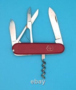 Vintage Victorinox Original Golfer Swiss Army Knife Multi Tool! Red! RARE! 84mm