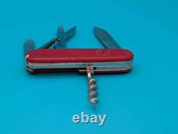 Vintage Victorinox Original Golfer Swiss Army Knife Multi Tool! Red! RARE! 84mm