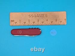 Vintage Victorinox Original Golfer Swiss Army Knife Multi Tool! Red! RARE! 84mm