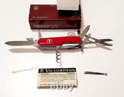 Vintage Victorinox Outdoorsman Retired Marlboro Collectible Swiss Army Knife Red