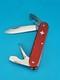 Vintage Victorinox Pioneer 93mm Red Alox Old Cross Swiss Army Knife! 1985 DATE
