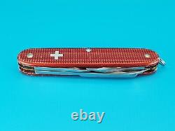 Vintage Victorinox Pioneer 93mm Red Alox Old Cross Swiss Army Knife Multi Tool