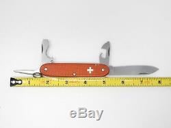 Vintage Victorinox Soldier Pioneer Model Alox Red Swiss Army Knife
