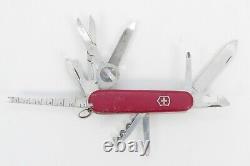 Vintage Victorinox Swiss Army Champ Multitool Pocket Knife - 14 Tools In Total