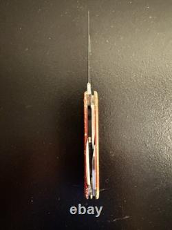 Vintage Victorinox Swiss Army Knife Alox Red Elsener Soldier 1964w leather slip