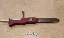 Vintage Victorinox Swiss Army Knife Red Cowboy Slide Lock With Pouch New In Box