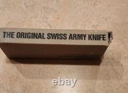 Vintage Victorinox Swiss Army Knife Red Cowboy Slide Lock With Pouch New In Box