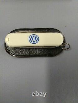 Vintage Victorinox Swiss Army Knife Volkeswagon Design With Carrying Case