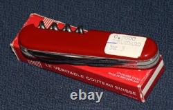 Vintage Victorinox Swiss Army Officier Suisse Standard Knife 0.3600 Rostfrei Box